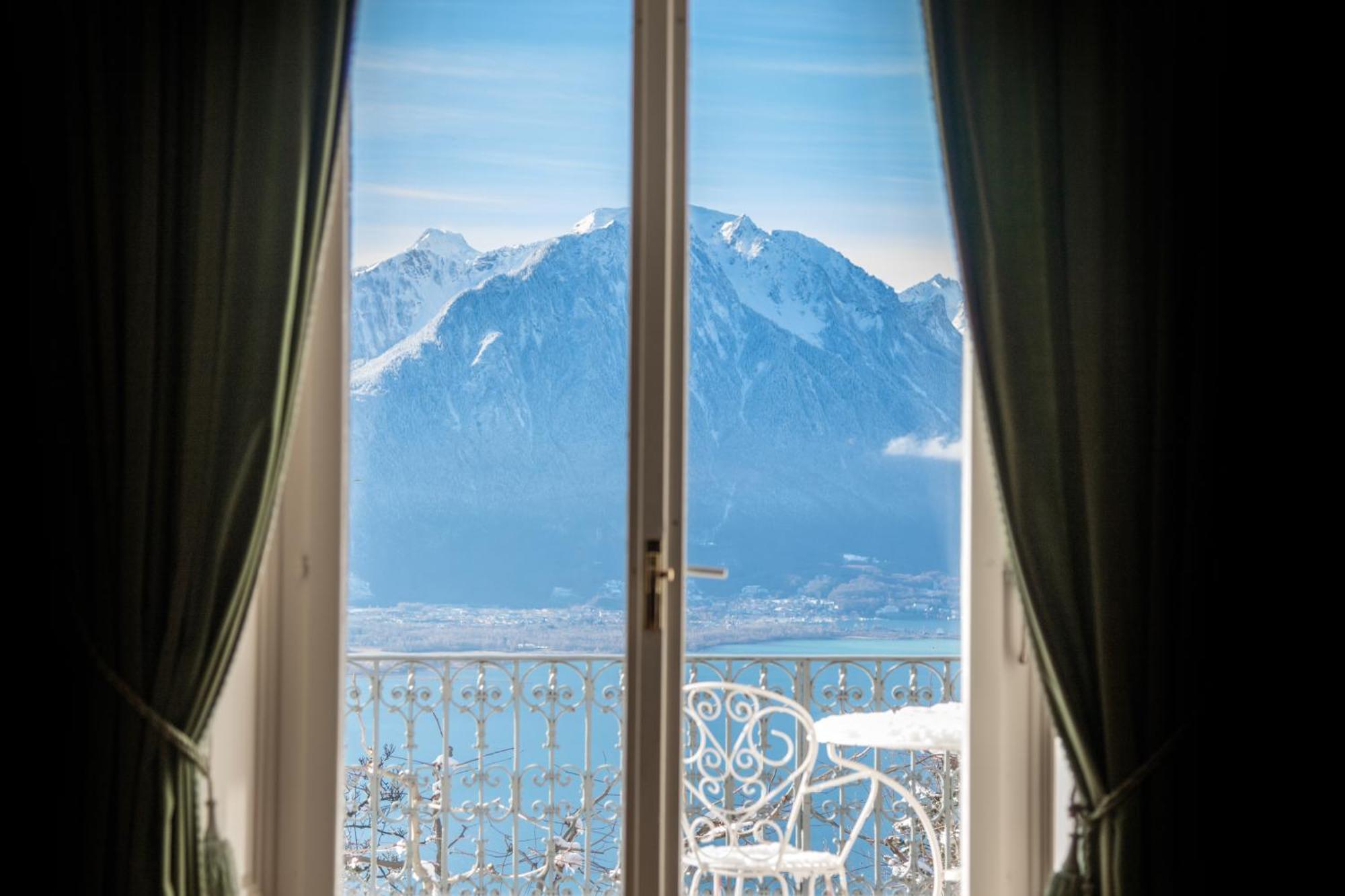 Hotel Victoria Glion Montreux Esterno foto