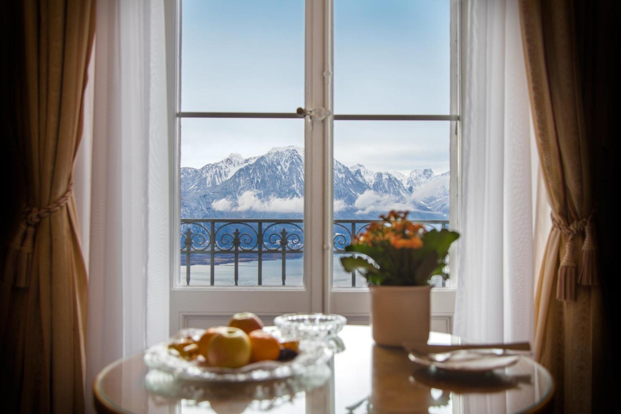 Hotel Victoria Glion Montreux Esterno foto