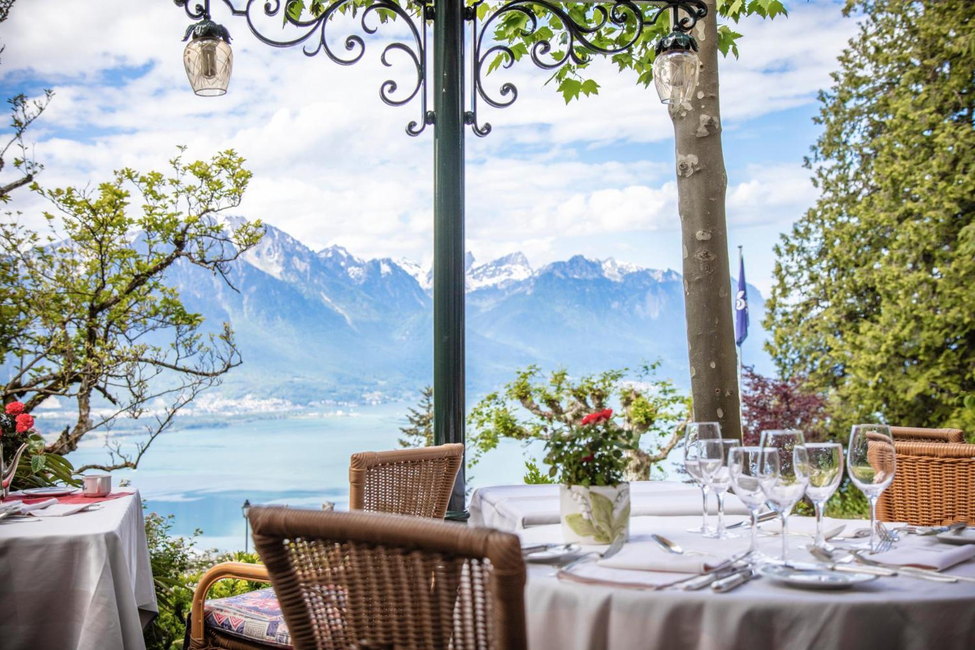 Hotel Victoria Glion Montreux Esterno foto