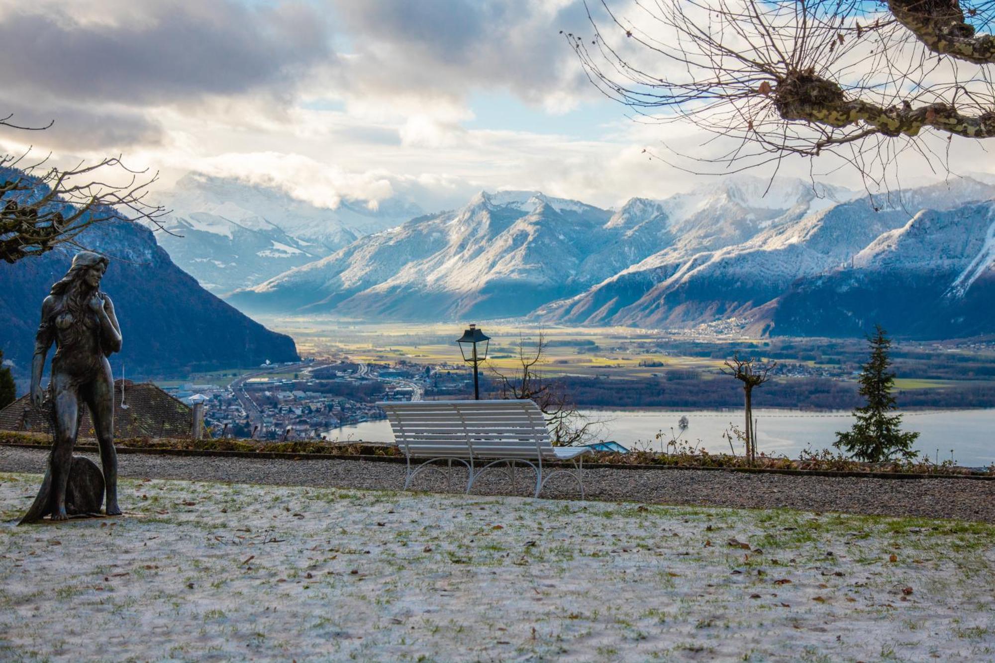 Hotel Victoria Glion Montreux Esterno foto