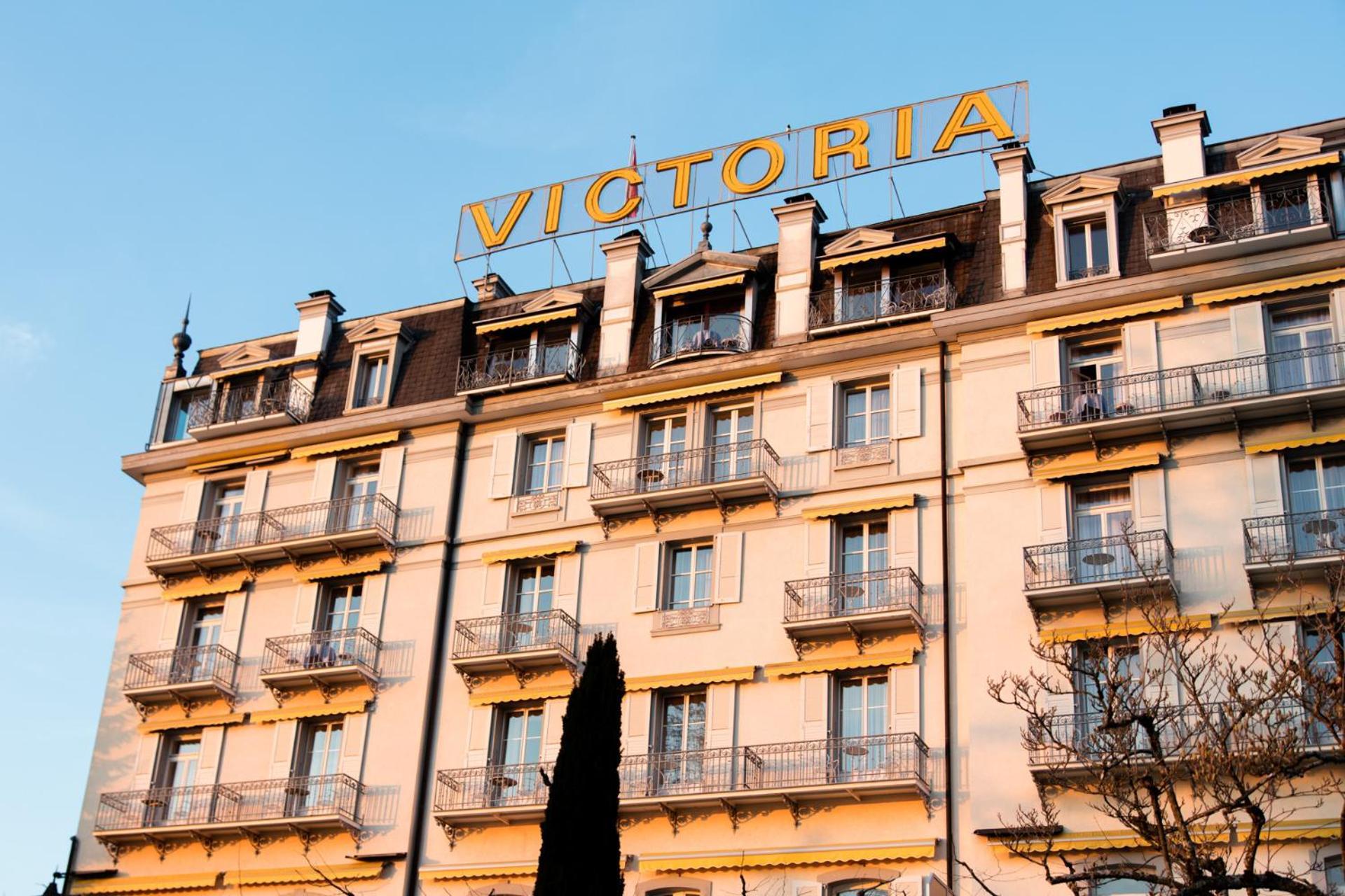 Hotel Victoria Glion Montreux Esterno foto